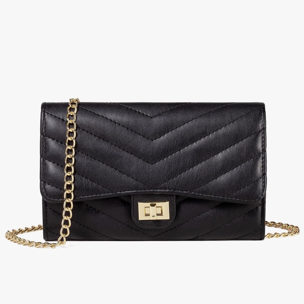 Elegant Black Crossbody Bag